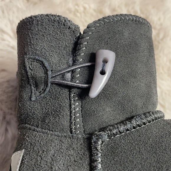Aussie Merino Suede/Wool Kids Boots Y11 - Picture 13 of 16
